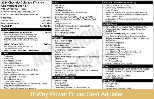 2024 Chevrolet Colorado Z71