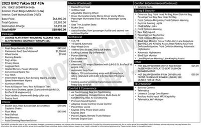2023 GMC Yukon SLT
