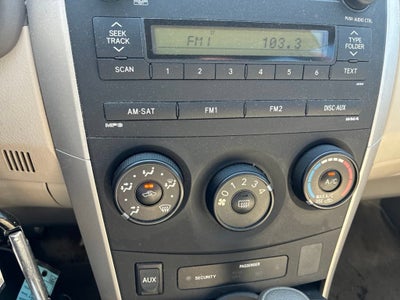 2009 Toyota Corolla NA