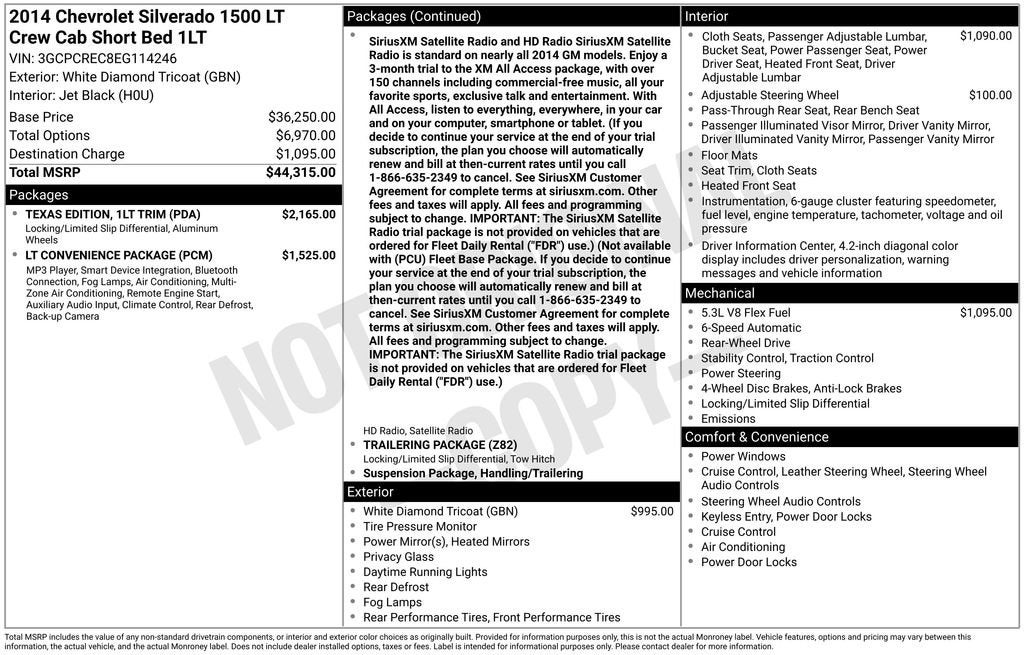 2014 Chevrolet Silverado 1500 LT