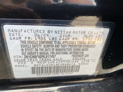 2024 Nissan Versa SR