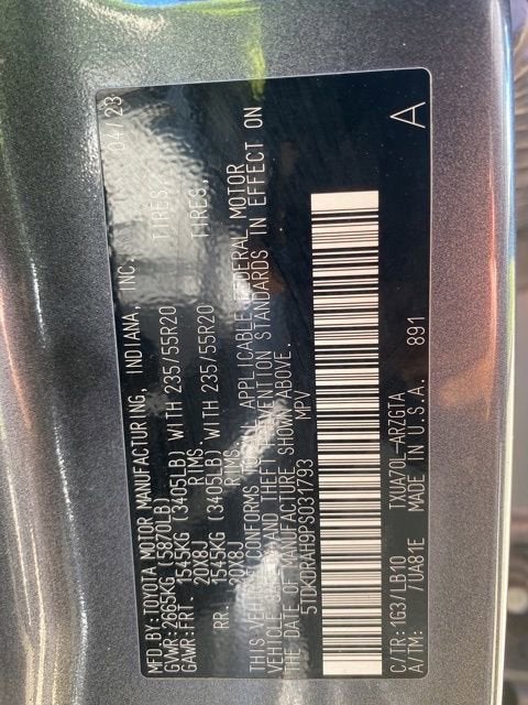 2023 Toyota Highlander L