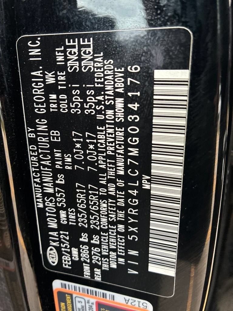 2021 Kia Sorento LX