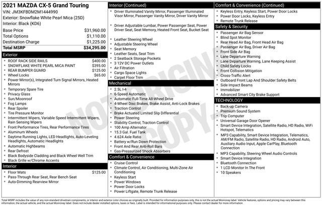 2021 Mazda Mazda CX-5 Grand Touring