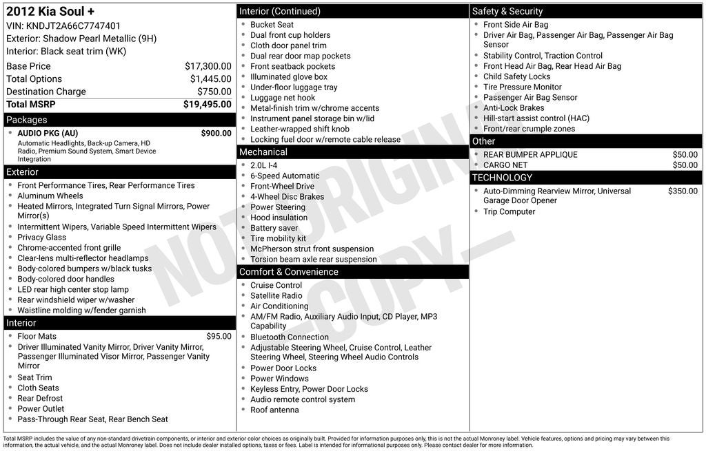 2012 Kia Soul Plus