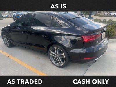 2018 Audi A3 Sedan Premium