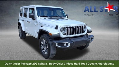 2025 Jeep Wrangler 4-Door Sahara 4x4