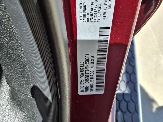 2021 RAM 1500 Laramie Crew Cab 4x4 5'7' Box