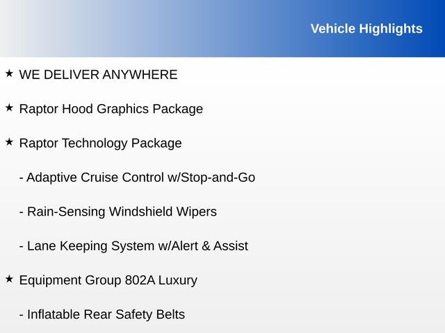 2019 Ford F-150 Raptor