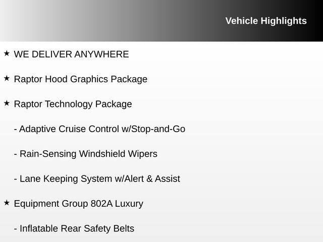 2019 Ford F-150 Raptor