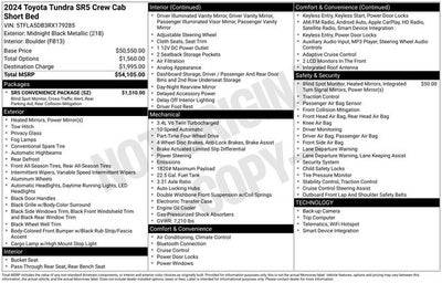 2024 Toyota Tundra SR5