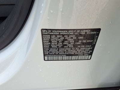 2020 Volkswagen Atlas Cross Sport 3.6L V6 SEL Premium 4Motion