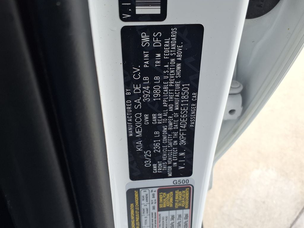2025 Kia K4 LXS