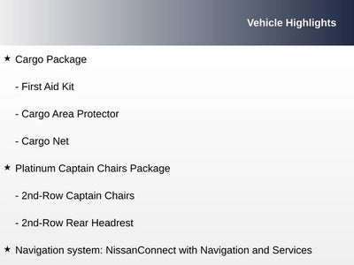2024 Nissan Pathfinder Platinum