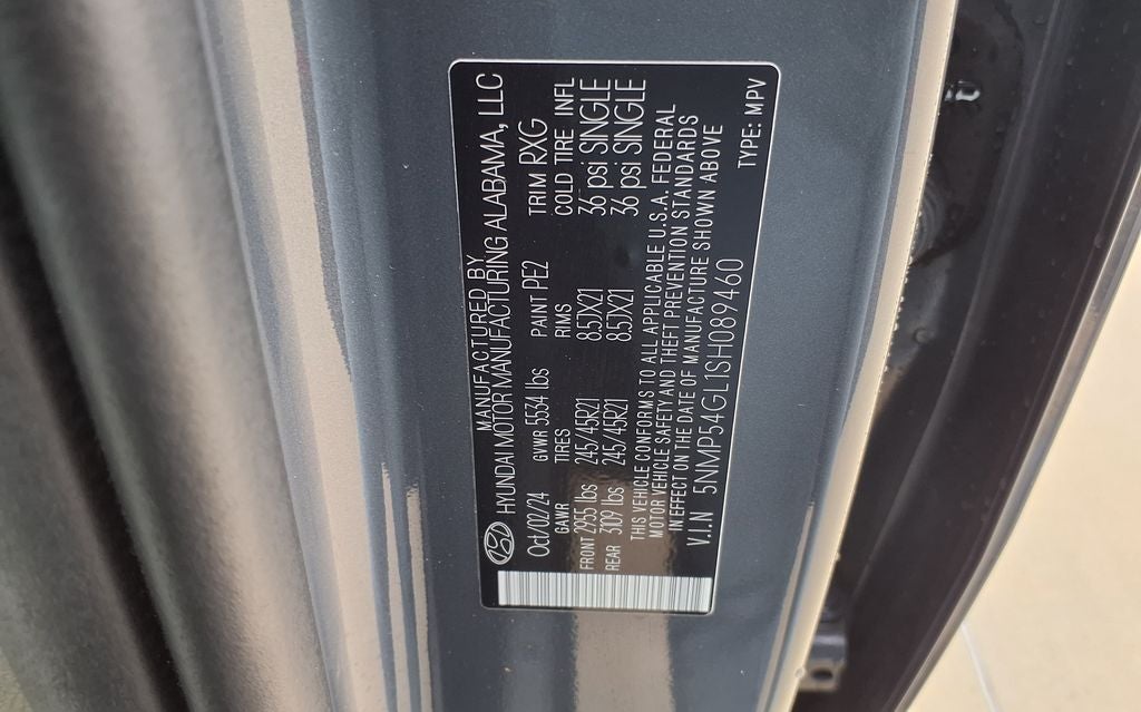 2025 Hyundai Santa Fe Calligraphy