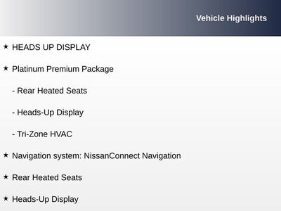 2023 Nissan Rogue Platinum
