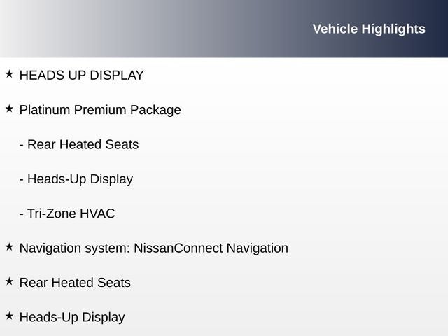 2023 Nissan Rogue Platinum