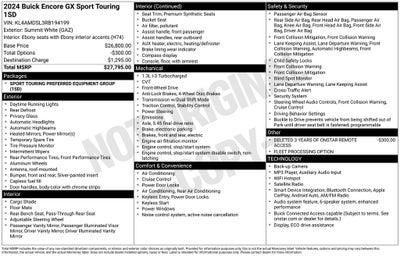 2024 Buick Encore GX Sport Touring