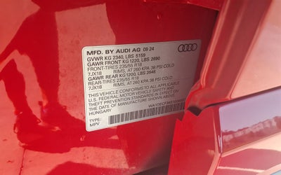 2025 Audi Q3 Premium S Line quattro