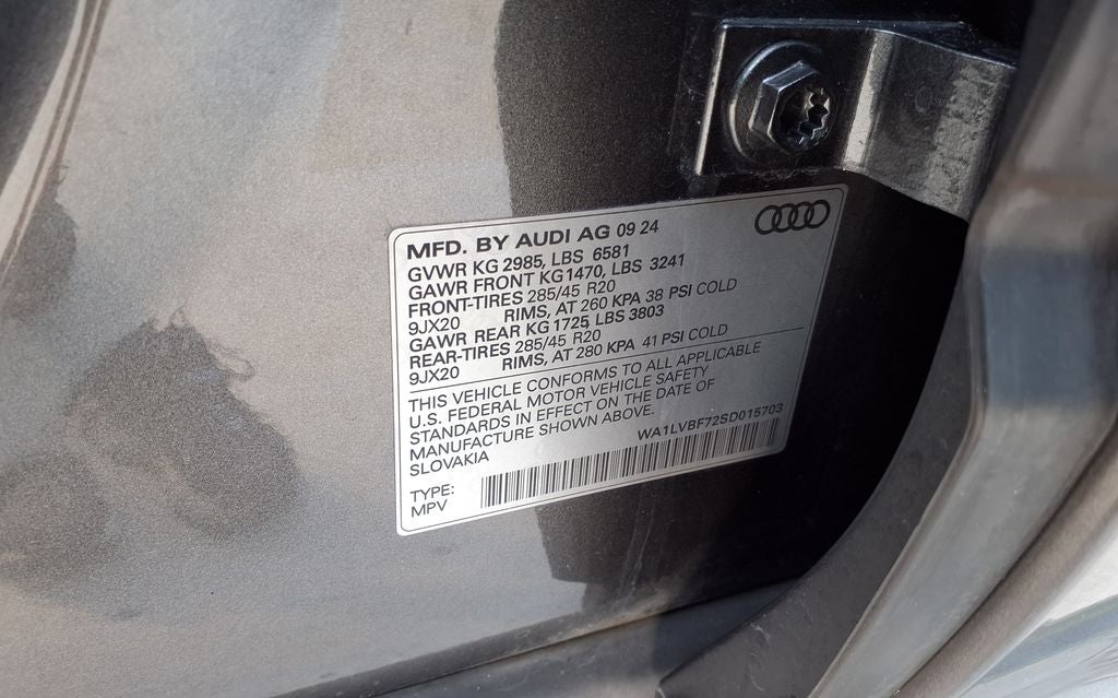 2025 Audi Q7 55 Premium Plus quattro