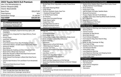 2023 Toyota RAV4 XLE Premium
