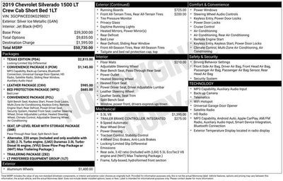 2019 Chevrolet Silverado 1500 LT Texas Edition