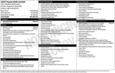 2023 Toyota bZ4X Base