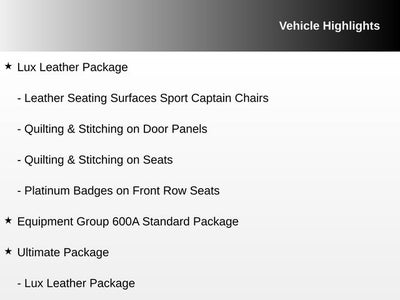 2025 Ford Explorer Platinum