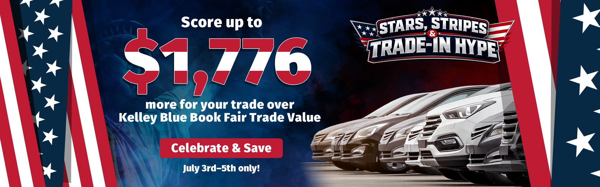 Stars, Stripes & Trade-In Hype 